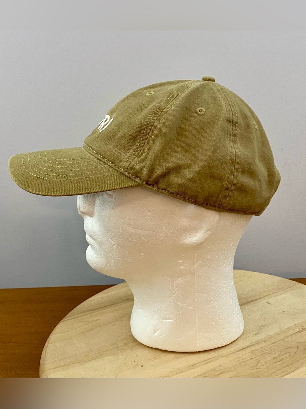 Vuori Adjustable Unisex Camel Brown Ball Cap Hat Adjustable Workout Athletic - Picture 5 of 12